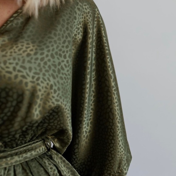 Olive Maxi Dress - Picture 3 of 7